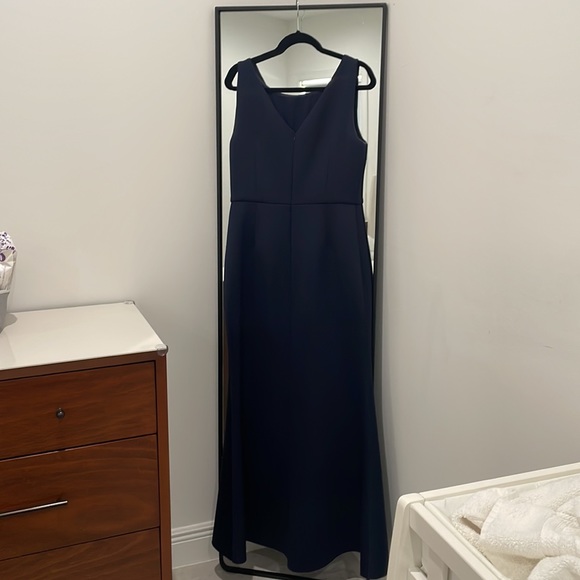 Eliza J Navy Blue Mermaid Gown - Picture 5 of 7